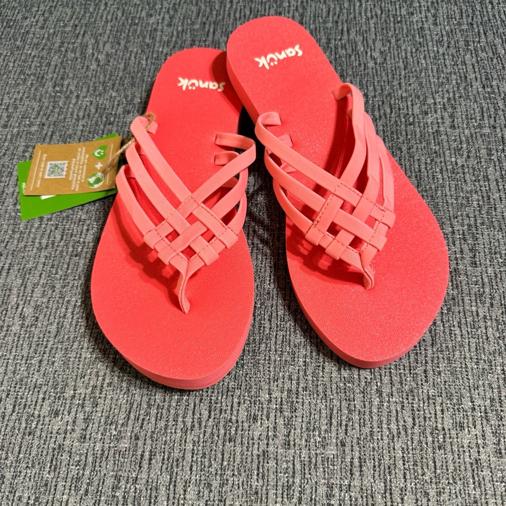 Sanuk Yoga Sandy ll Women’s Flip Flops - Picture 4 of 16